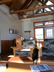 Interior of a cabin